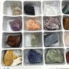 Box raw minerals - 24 pieces