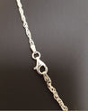 Silver chain - rope mesh