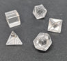 Platonic solids - Rock crystal 