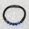 Bracelet Simple Cuir - Lapis Lazuli