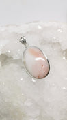 Silver Pendant - Andean Pink Opal